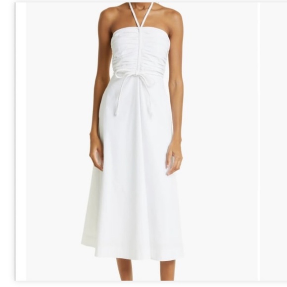 Veronica Beard Halter Cotton Sundress - Picture 1 of 2